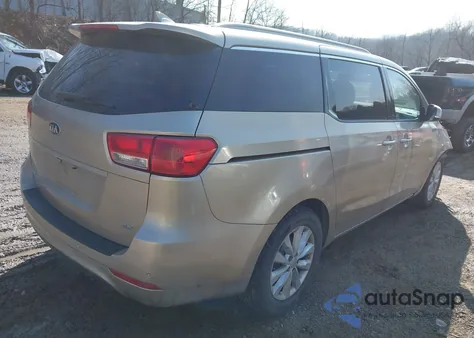2015 Kia Sedona Ex z USA, uszkodzony, nr VIN KNDMC5C13F6034174